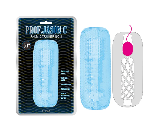 Мастурбатор гель Chisa Prof.Jason C Palm Stroker No.6 Blue