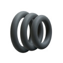 Набор эрекционных колец Doc Johnson OptiMALE 3 C-Ring Set Thick