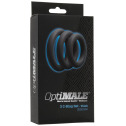 Набор эрекционных колец Doc Johnson OptiMALE 3 C-Ring Set Thick