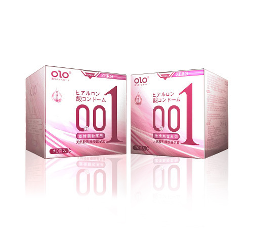 Ультратонкі презервативи OLO Climax з гілауроной кислотою в якості мастила 10 шт