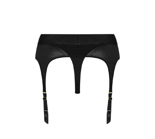 Труси для страпону з підв'язками для панчох Strap-On-Me REBEL HARNESS - L