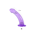 Фалоімітатор на присосці Jiuxi, M, Фіолетовий