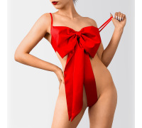 Сексуальное женское боди Бантик, отличный вариант для подарка