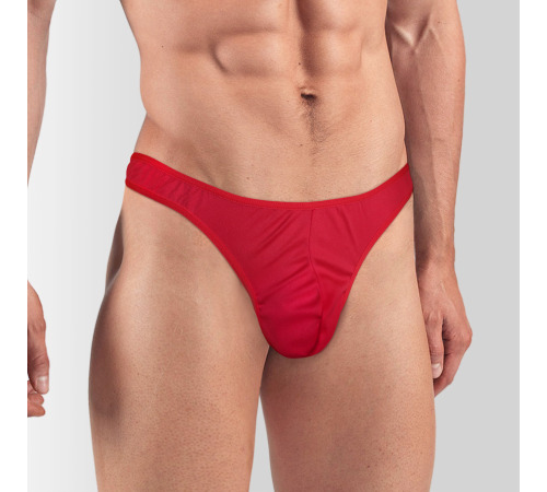 Красные мужские стринги, размер L-2XL