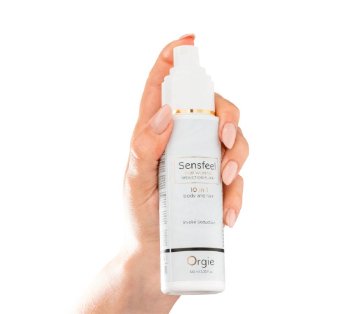 Лосьон с феромонами для тела и волос Orgie – Sensfeel Seduction Elixir 10 in 1 for Woman (100 мл)
