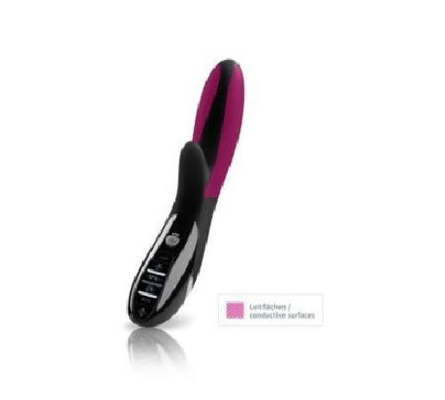 Вібратор-кролик з електростимуляцією Mystim Daring Danny eStim Black, міостимулятор