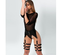 Сексуальные гартеры на ногу Дейнека из Эко кожи