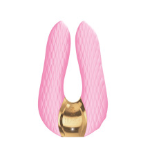 Вибратор для клитора Shunga Aiko Light Pink, гибкие кончики