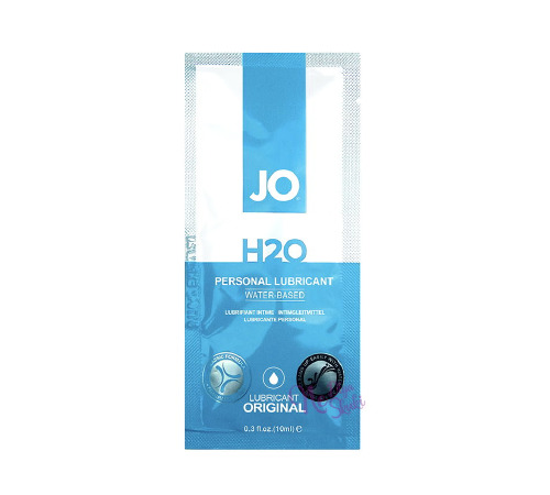 Пробник мастила на водній основі System JO H2O - ORIGINAL 10 мл