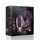 Анально-вагінальний вібратор для пар Rocks Off Cocktail Purple, пульт ДК