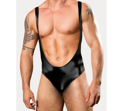 Эротическое виниловое боди Геракл