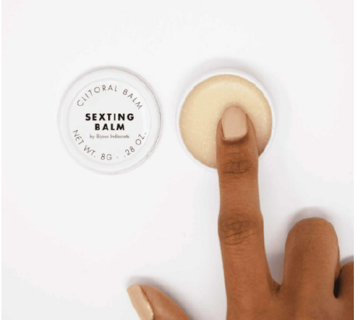 Бальзам для клітора Bijoux Indiscrets Sexting Balm (Пиши, грай та запалюй), розігрівальний