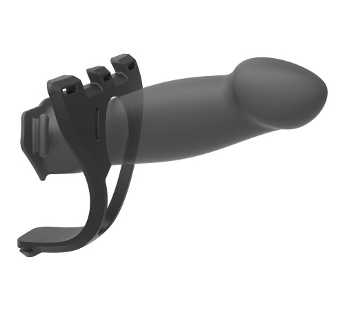 Страпон унисекс Doc Johnson Body Extensions – Be Bold, полая насадка