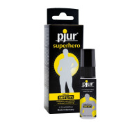 Пролонгирующий гель pjur Superhero Serum 20 мл, создает невидимую пленку снижающую чувствительность