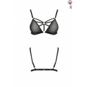Бюстгальтер-стрепы MEGGY BRA black XXL/XXXL - Passion Exclusive