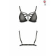Бюстгальтер-стрепы MEGGY BRA black XXL/XXXL - Passion Exclusive