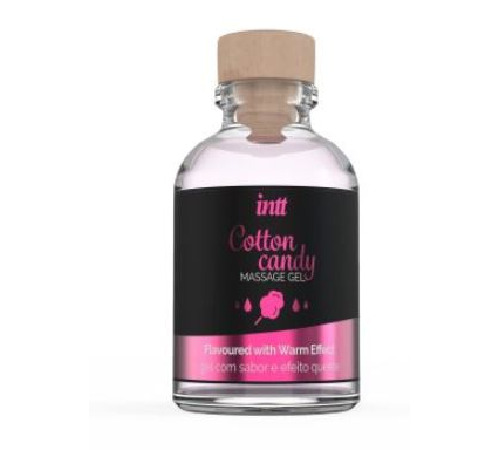 Массажный гель для интимных зон Intt Cotton Candy (30 мл) разогревающий