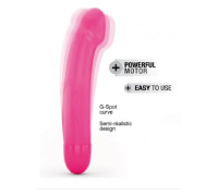 Вибратор Dorcel Real Vibration M Magenta 2.0, диам 3,7см, перезаряжаемый, для точки G