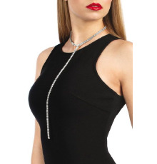 Колье со стразами Bijoux Pour Toi - Audrey Silver