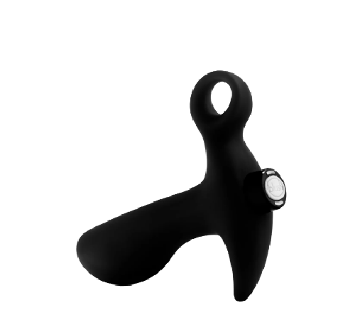 Анальна пробка Blush Anal Adventures Platinum Silicone Vibrating Pros