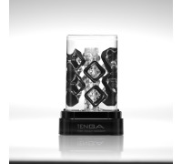 Мастурбатор TENGA Crysta Block, уникальный рельеф, стимулирующие плотные блоки, прозрачный материал