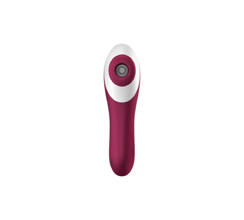 Вакуумный клиторальный стимулятор Satisfyer Dual Crush Wine Red