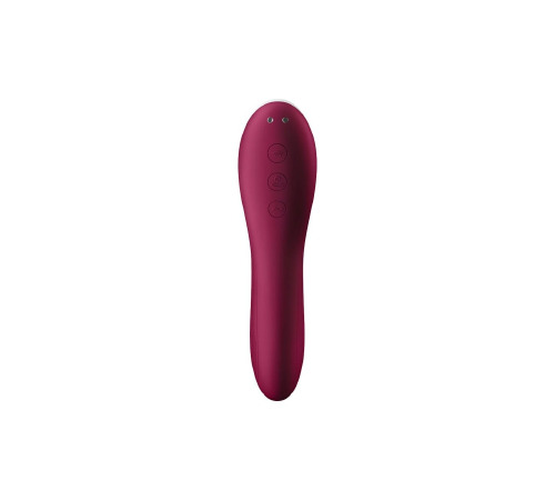 Вакуумный клиторальный стимулятор Satisfyer Dual Crush Wine Red