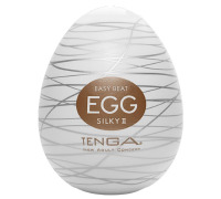 Мастурбатор-яйцо Tenga Egg Silky II с рельефом в виде паутины