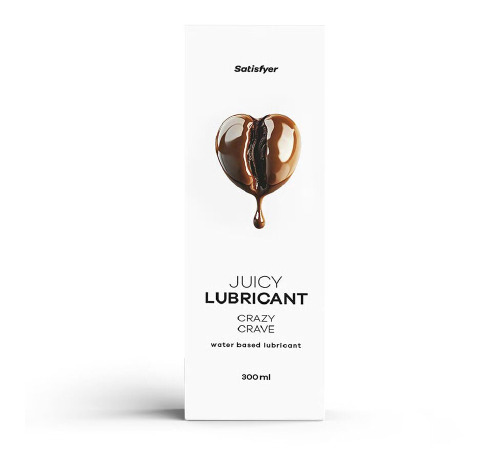Лубрикант на водній основі Satisfyer Juicy Lubricant Crazy Crave water based 300 мл
