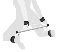 Колодка - распорка для рук и ног Art of Sex - BDSM Spreader Soft Touch, Черный