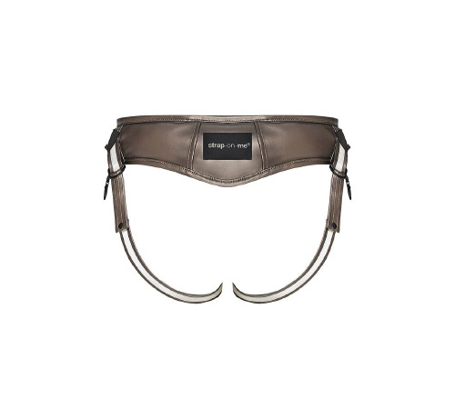 Трусы для страпона Strap-On-Me Leatherette HARNESS DESIROUS