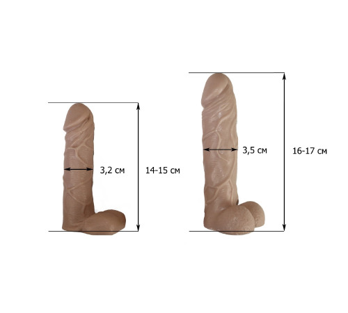 Крафтовое мыло-член с присоской Чистый Кайф Violet size M, натуральное