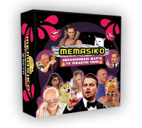 Настольная игра «MEMASIKO - нерафіновані жарти та пікантні теми» 18+ (UA)