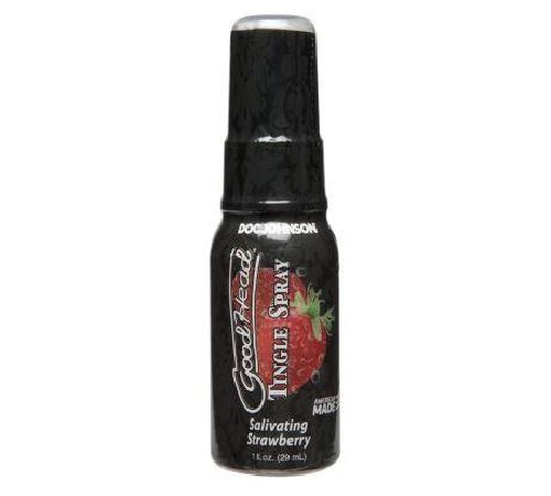 Спрей для мінету Doc Johnson GoodHead Tingle Spray - Strawberry (29 мл) із стимулюючим ефектом