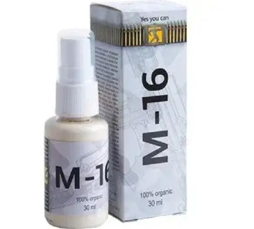 Спрей М-16 пролонгатор для продовження статевого акту і потенції 30 мл