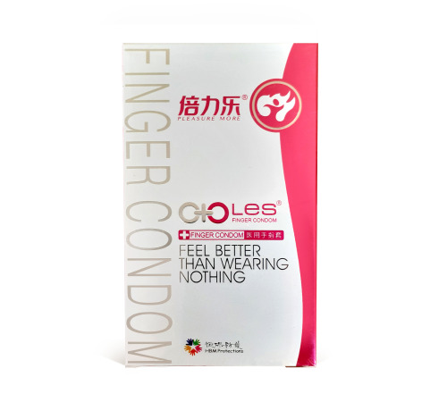 Презерватив на палец, смазка на водной основе (8шт.)