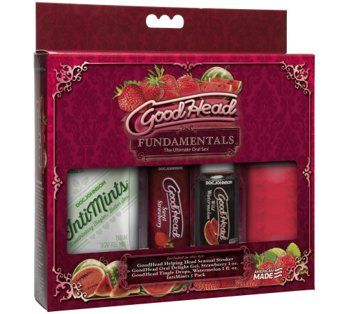 Набор для минета Doc Johnson GoodHead Fundamentals Kit