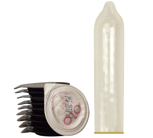 Ультратонкие презервативы Double Benefit 0.01  с пролонгирующим эффектом (10 шт)