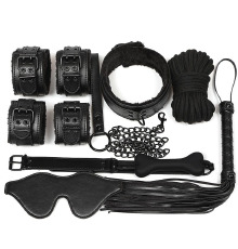 Набор для BDSM 7в1 LY1003 Черный