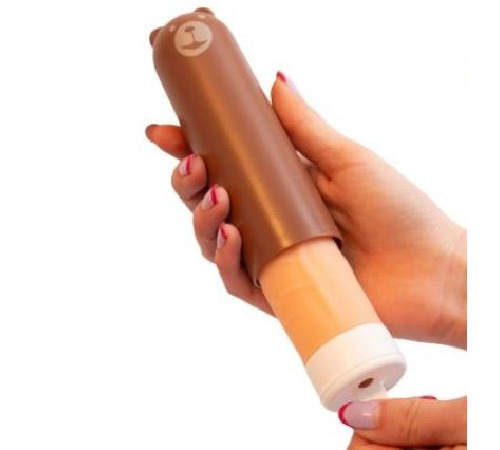 Вібратор KISTOY Mr.Ted, реалістичний вібратор під виглядом морозива, діаметр 4,3 см