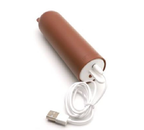 Вібратор KISTOY Mr.Ted, реалістичний вібратор під виглядом морозива, діаметр 4,3 см