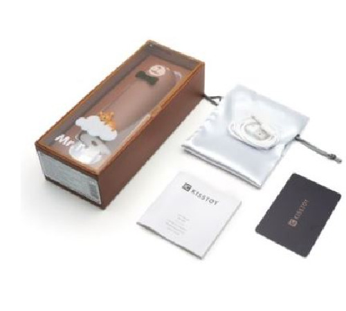 Вібратор KISTOY Mr.Ted, реалістичний вібратор під виглядом морозива, діаметр 4,3 см