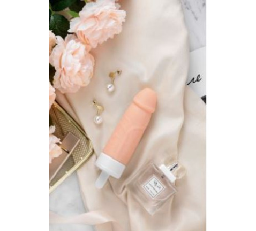 Вібратор KISTOY Mr.Ted, реалістичний вібратор під виглядом морозива, діаметр 4,3 см