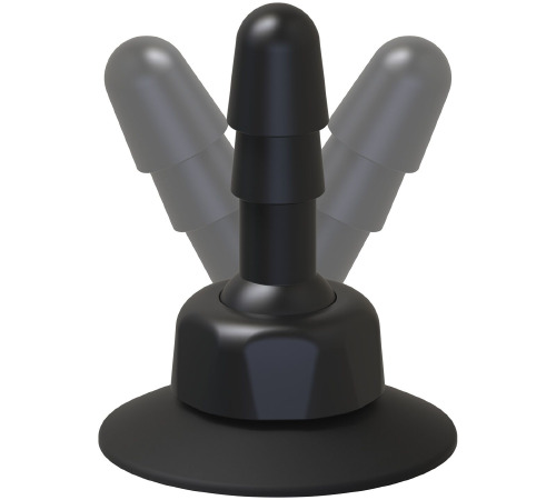 Набір для страпона Doc Johnson Vac-U-Lock VIBRATING Dual Density ULTRASKYN Set: діаметр 3×3,8 см