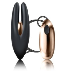 Вибратор Rocks Off - Mimosa с двумя кончиками, для стимуляции всего тела, можно как виброяйцо