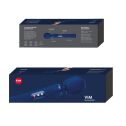 Вибромассажер Fun Factory VIM Vibrating Wand midnight blue, супермощный и легкий, до 6 часов работы