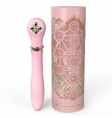 Вибромассажер-пульсатор с подогревом ZALO DESIRE, Fairy Pink
