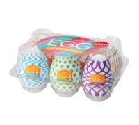Набір мастурбаторів-яєць Tenga Egg Wonder Pack (6 яєць)