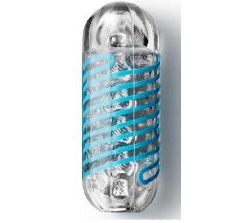 Мастурбатор Tenga Spinner 01 Tetra с упругой стимулирующей спиралью внутри, нежная спираль