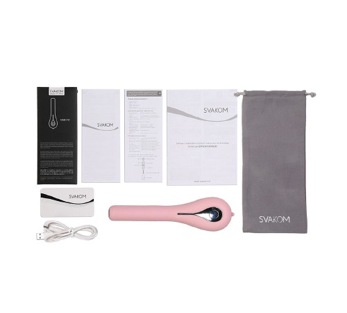 Вибратор Svakom Siime Eye Pale Pink